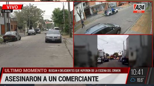 Gerli: feroz tiroteo y asesinato de un comerciante de 32 años