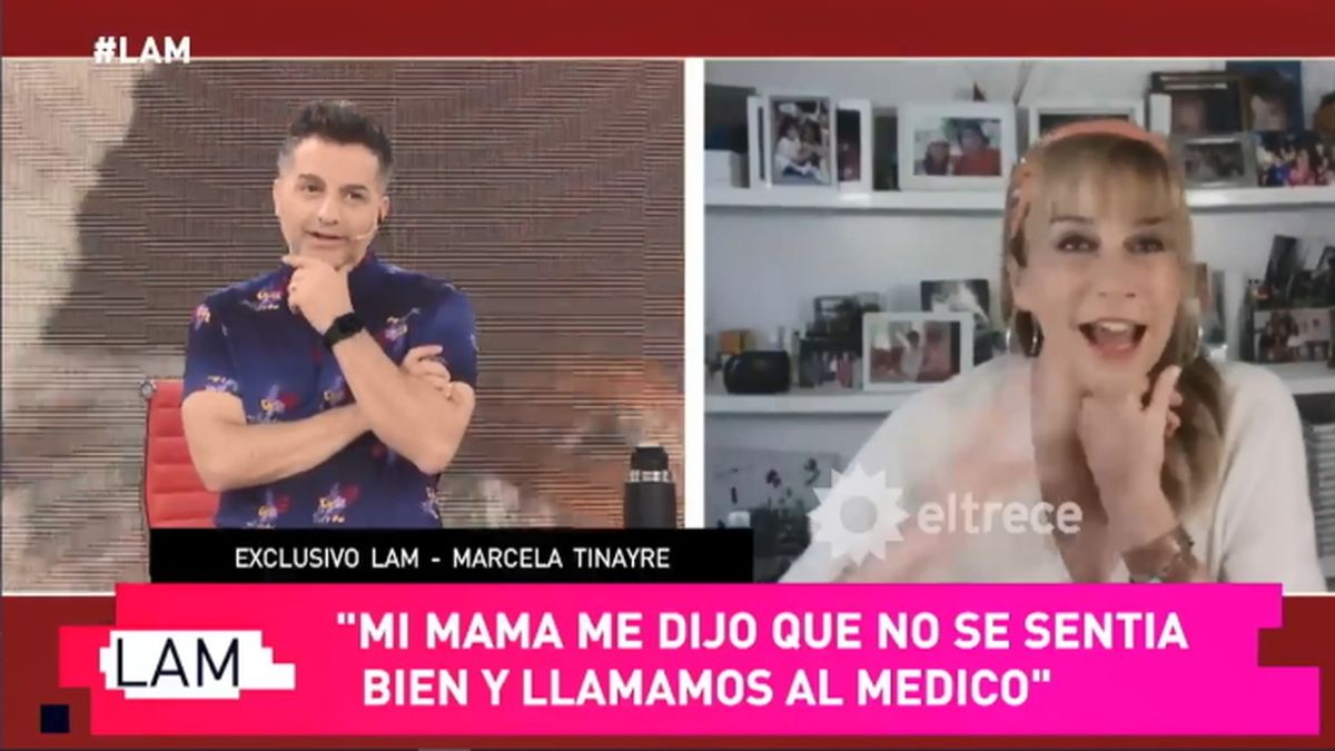 Marcela Tinayre relató el paso a paso de la sintomatología de Mirtha Legrand cuando comenzó a hacerse sentir la obstrucción coronaria por que terminaron colocándole 2 stents. 