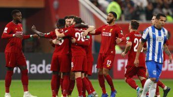 Mundial de Clubes: Liverpool le ganó 2-1 al Monterrey sobre la hora y jugará la final contra Flamengo