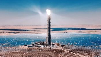 Qué hace el impactante ojo de Saurón que tiene Israel en pleno desierto