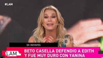 Yanina Latorre a Beto Casella: Amo que me destestes