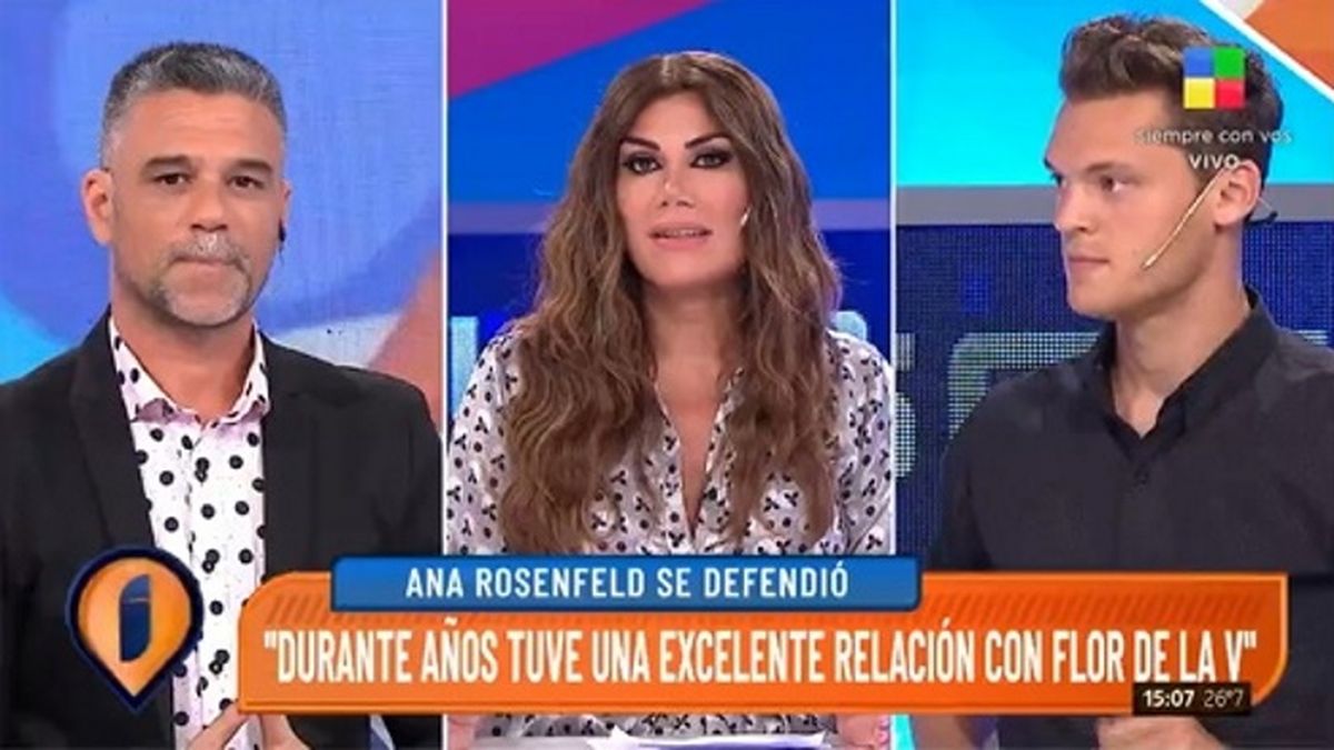 Lucas Bertero, Florencia de la V y Gonzalo V&aacute;zquez son los integrantes de Intrusos que la abogada Ana Rosenfeld quiere demandar.&nbsp;