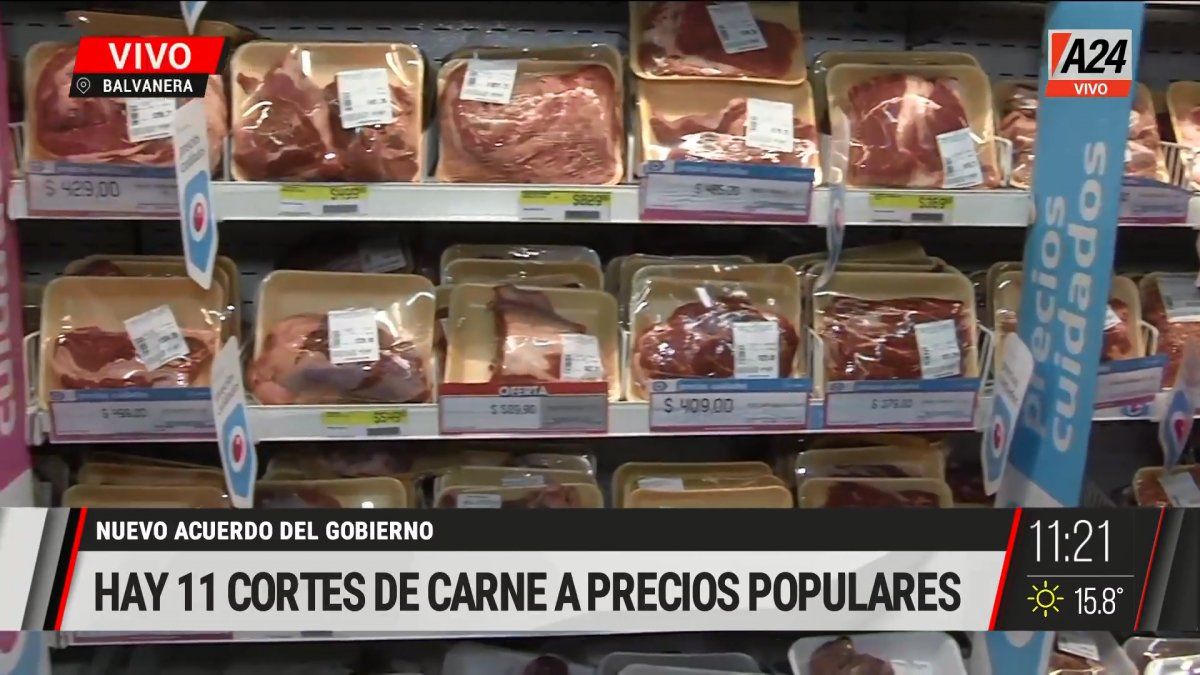 Estos son los cortes populares que se pueden conseguir en supermercados. (Captura de Tv)
