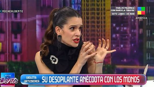 La salvaje anécdota de Violeta Urtizberea con un mono: Tuve que ir al hospital...