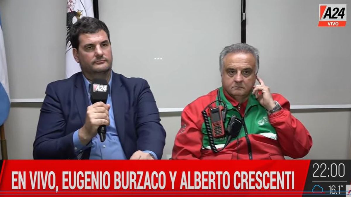 Eugenio Burzaco y Alberto Crescenti hablaron de la muerte del manifestante en el Obelisco