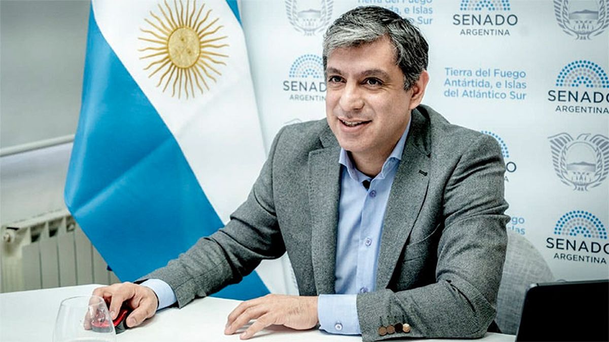 Matías Rodríguez se desempeñaba como senador nacional por Tierra del Fuego (Foto: Senado de la Nación).