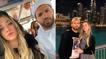 Las vacaciones express y lujosas del Kun Agüero, su novia y su hijo Benjamín