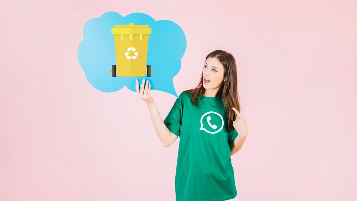 WhatsApp: recuperá archivos borrados en simples pasos. Foto: Freepik.