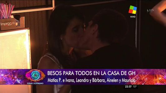 Gran Hermano: Besos y streaptease en otra noche caliente