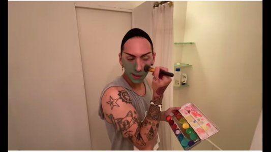 Estanislao Fernández se disfrazó del Grinch y reveló una historia navideña familiar