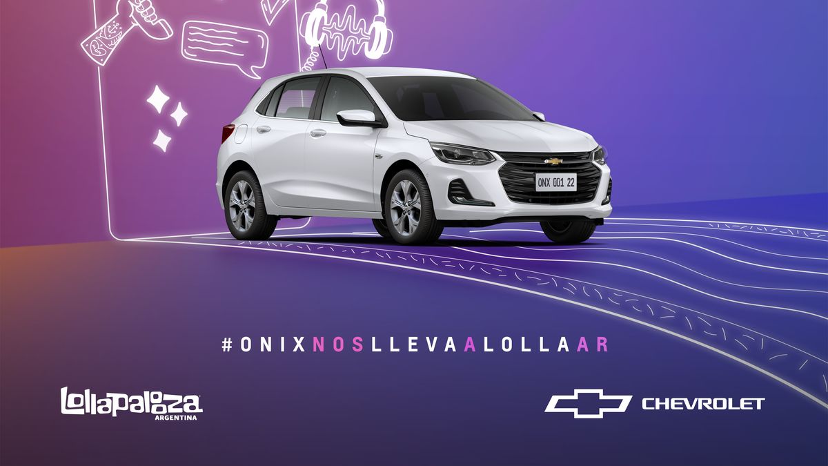 Chevrolet anuncia su patrocinio en el Lollapalooza Argentina por 6° año consecutivo en 2022. Como en todas las ocasiones anteriores