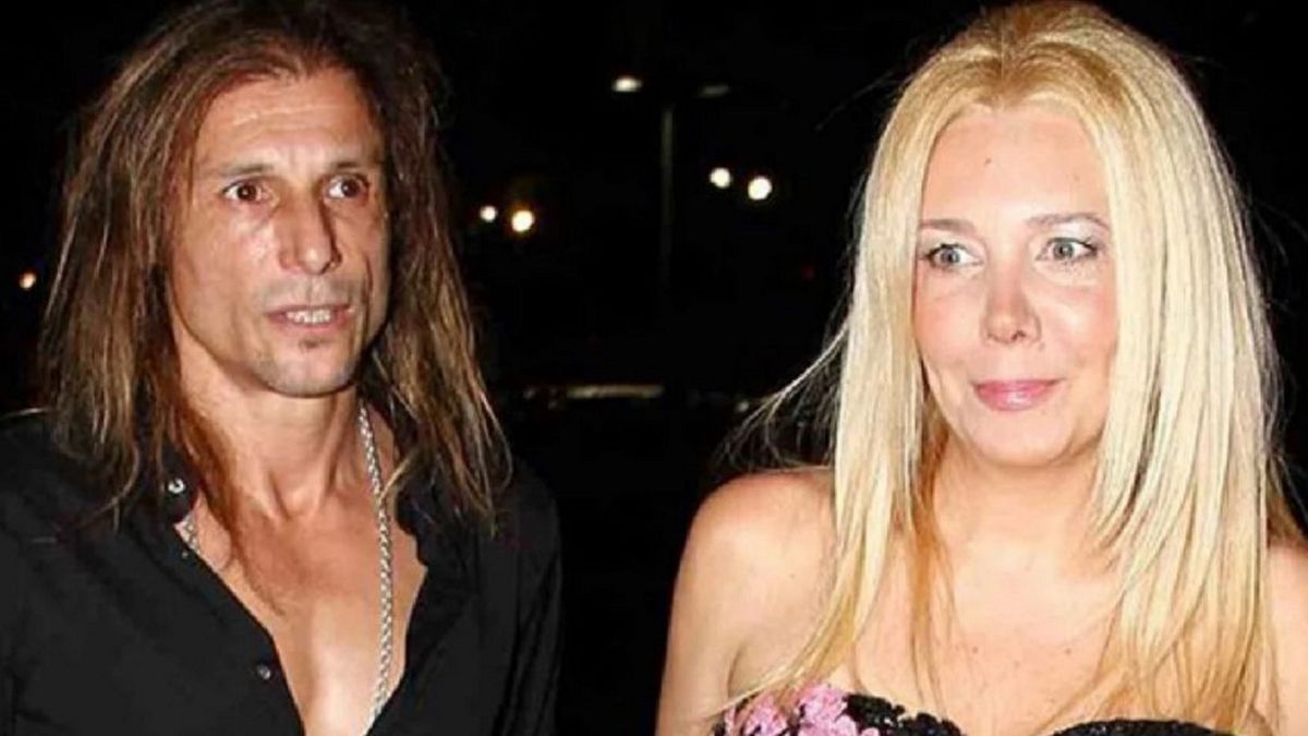 Claudio Caniggia y Mariana Nannis, ex matrimonio.