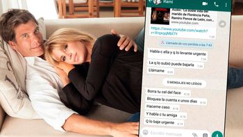 El desesperado pedido de la pareja de Florencia Peña para que se bajen todos los audios