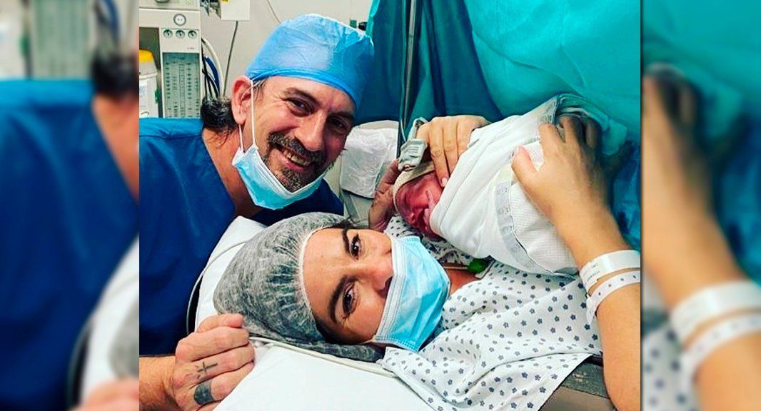 Nara Ferragut dio a luz a Franco, su primer hijo