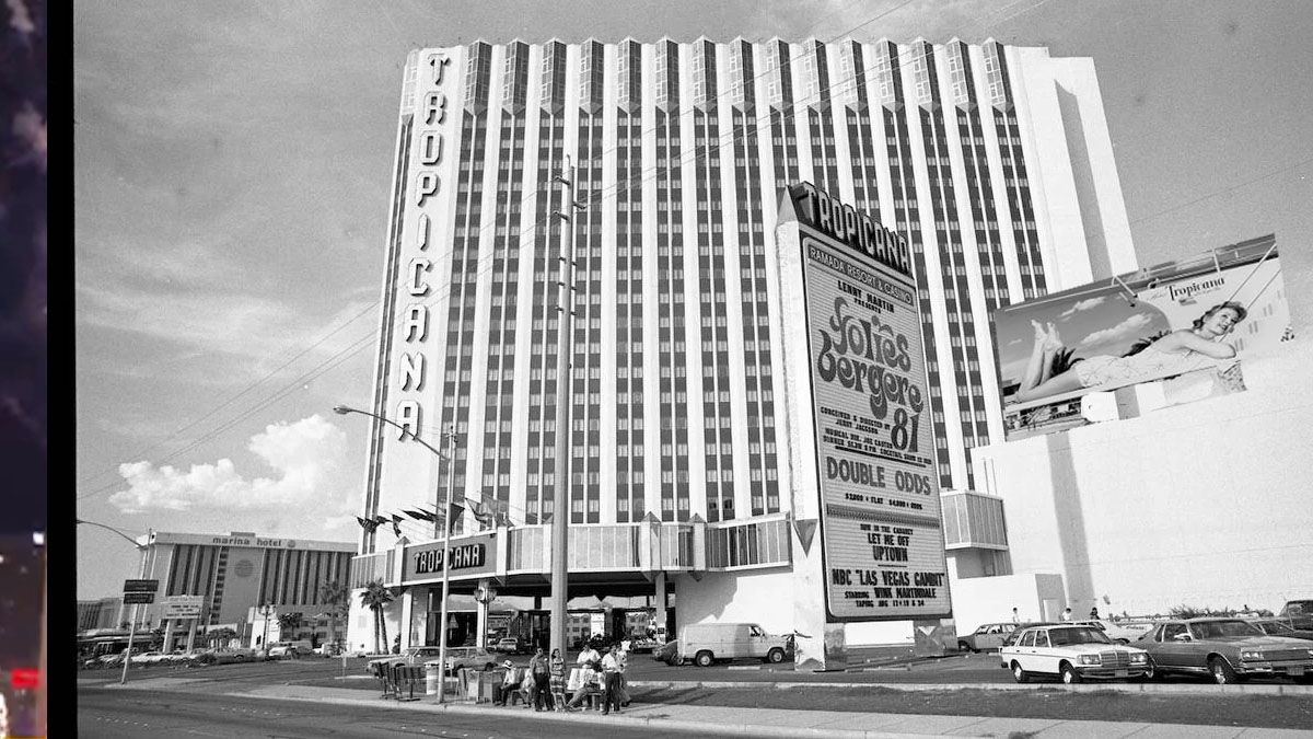 En pleno esplendor, el Tropicana en "Las Vegas Strip" (Foto: gentileza Reddit).