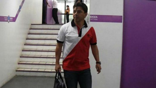 La historia de la chomba que usó Marcelo Gallardo ayer