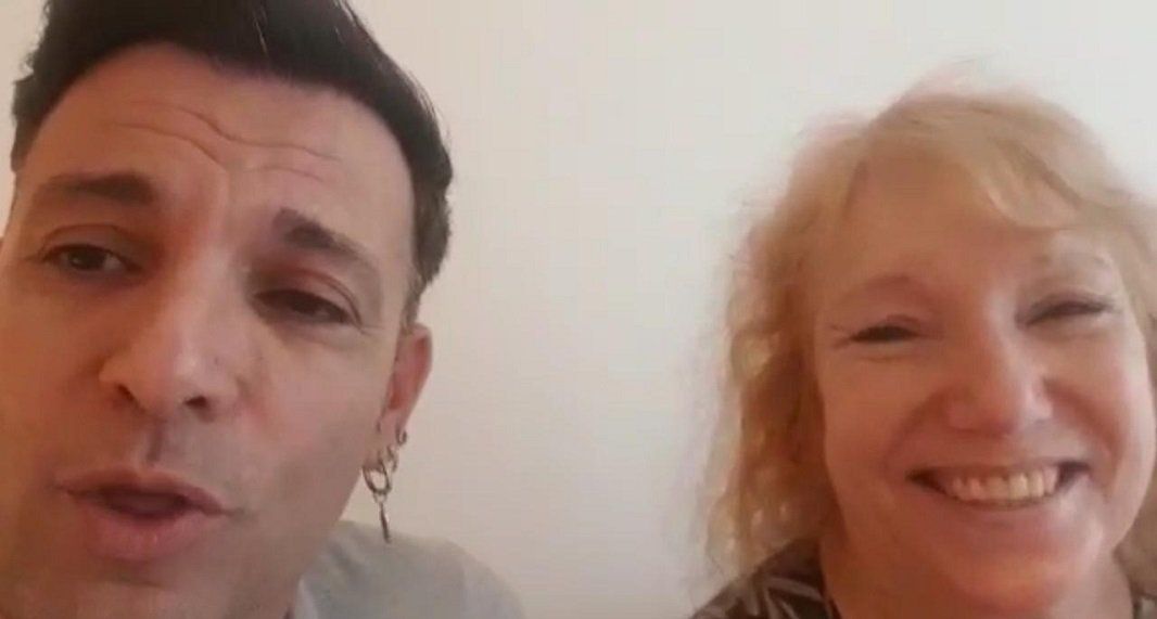 El mensaje de Martín Bossi y su mamá para Alberto Fernández: Usted no se cuida