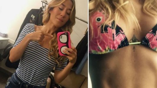 Jimena Barón mostró su cuerpo en bikini