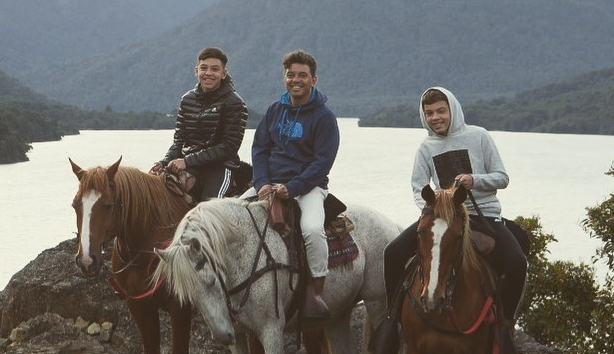 Marcelo Gallardo en Bariloche: de Napoleón a San Martín