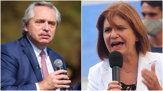 Finalizó la audiencia entre Alberto Fernández y Patricia Bullrich: El Presidente se escondió