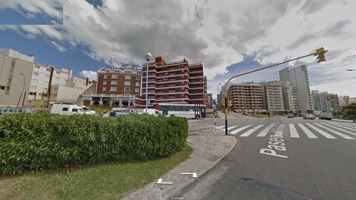 Mar del Plata. La zona donde la joven cayó al hueco del ascensor.&nbsp;