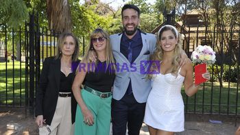 La boda de Flavio Azzaro y Sol Nobile (Fotos DAB)