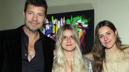 La foto retro que enloqueció a Tinelli: con sus hijas y la hija de una figura mundial