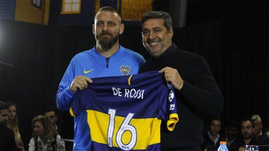 Lo más relevante de la presentación de De Rossi: objetivos en Boca, cuándo está para debutar y qué siente de jugar en Argentina