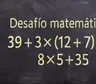 Desafío matemático: la complicada cuenta que pocos logran resolver