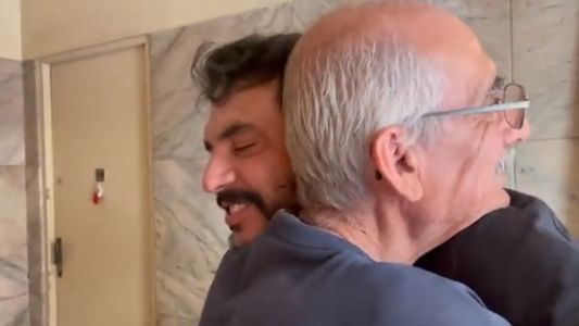 Ronen Suarc se reencontró con su papá después de dos años