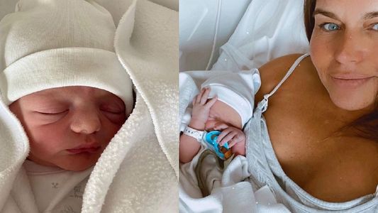 Angie Balbiani fue mamá: las primeras imágenes de Cósimo