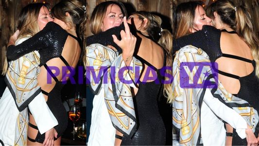 Karina Jelinek y Flor Parise, muy cariñosas y a los besos en un bar: el video