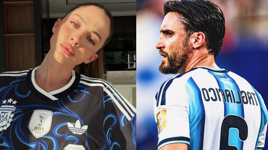 La reacción de la esposa de Nicolás Tagliafico ante la polémica por las teorías de la final del Mundial