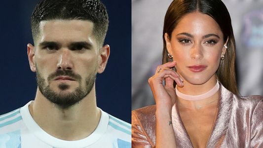 Tini Stoessel y Rodrigo De Paul subieron a Instagram su primera foto juntos y a los besos