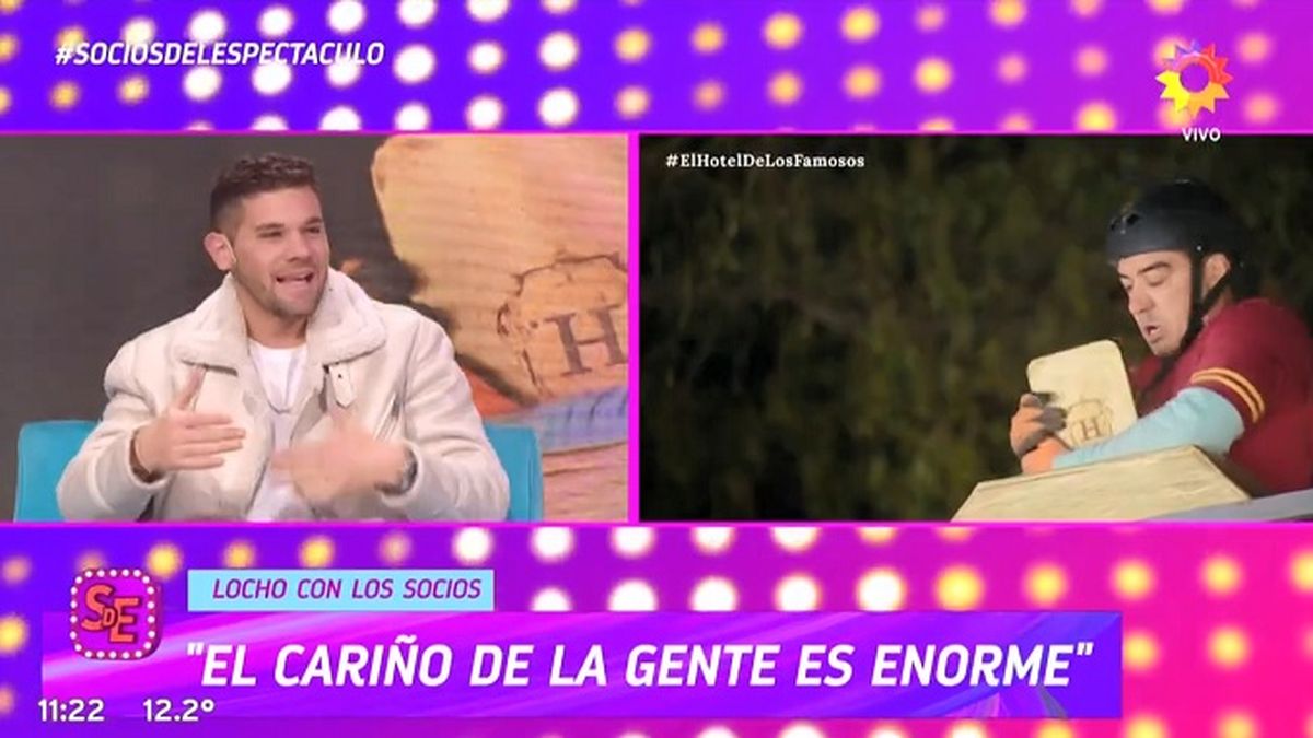 Las primeras declaraciones oficiales de Locho Loccisano tras su salida de El hotel de los famosos (El Trece).&nbsp;