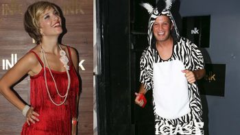 Luisana Lopilato y un sexy disfraz en la fiesta de cumpleaños de su hermano Darío