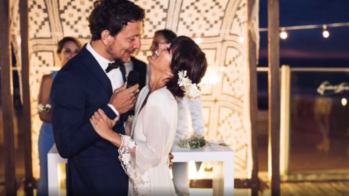 La emoción de Gimena Accardi y Nico Vázquez por sus 5 años de casados
