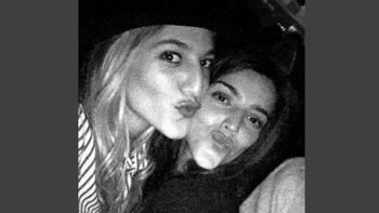 Calu Rivero y Marian Farjat a puro festejo en un boliche