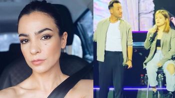 Agustina Cherri se emocionó al ver a su hija cantar con Luciano Pereyra: Parece un sueño