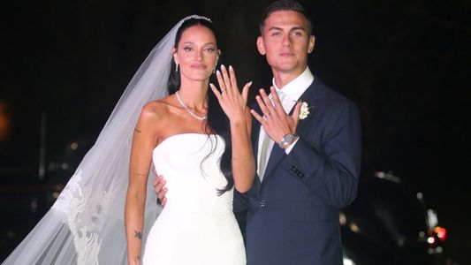 Conmovedor: el llanto de emoción de Paulo Dybala al ver a Oriana Sabatini en su casamiento