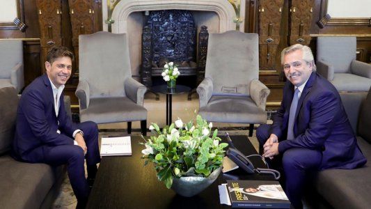 Después de la polémica por Berni y los presos políticos, Kicillof visita a Alberto Fernández en Casa Rosada