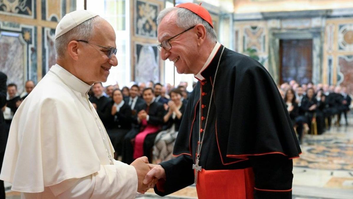 El influyente cardenal italiano Pietro Parolín. El secretario de Estado vaticano dijo que, por la salud del Papa, su pontificado puede 