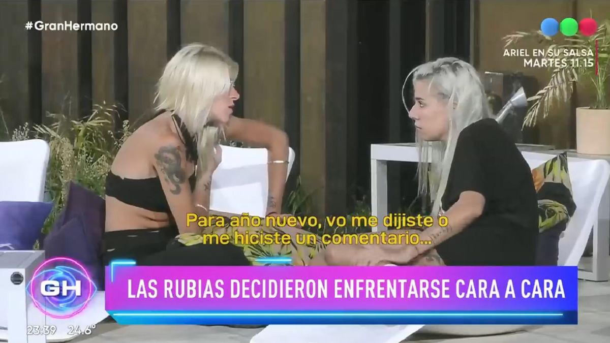 Camila Lattanzio y la Tora Lucila Villar aclararon sus diferencias dentro de la casa de Gran Hermano 2022.