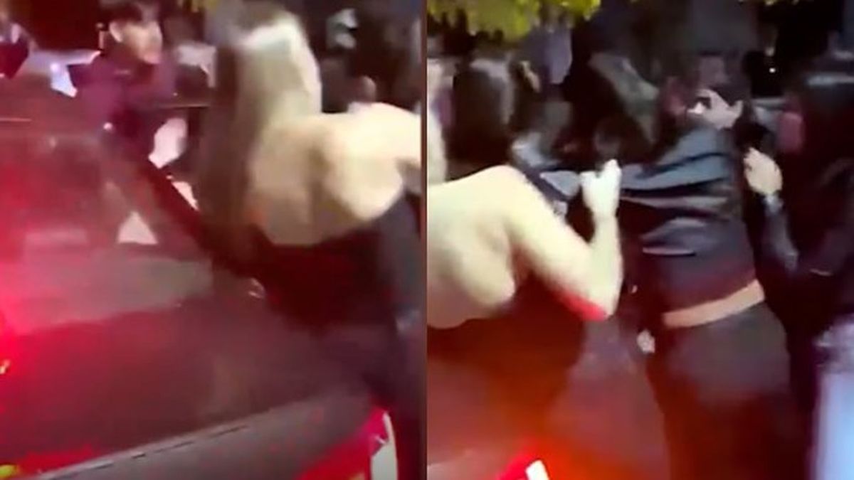 Video: un grupo de 5 mujeres tiró al piso y le pegó a una joven de 24 años