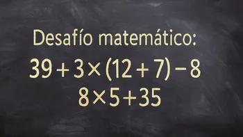Desafío matemático: la complicada cuenta que pocos logran resolver