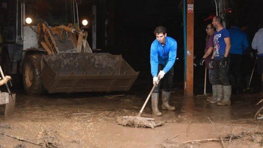 El gesto de Rafa Nadal ayudando en las inundaciones de Mallorca que dio la vuelta al mundo