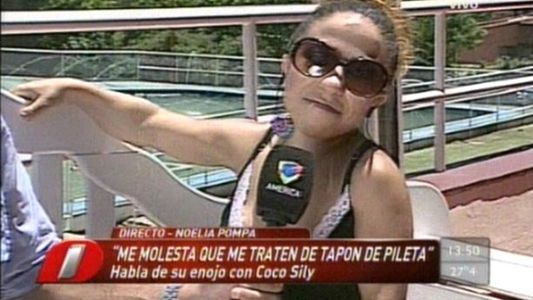 Noelia Pompa: “Me molestó lo de tapón de pileta”