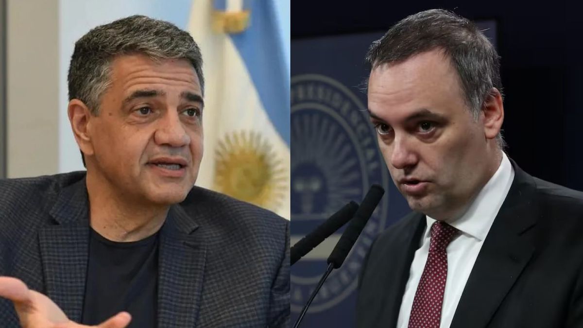 Adorni salió a criticar a Jorge Macri. Foto: archivo.&nbsp;