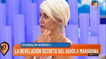 El llanto de Débora DAmato tras escuchar el testimonio de Coppola sobre la despedida de Maradona