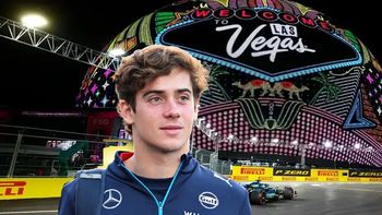 Colapinto cerró las primeras prácticas en Las Vegas: en qué puesto terminó y la advertencia de la F1